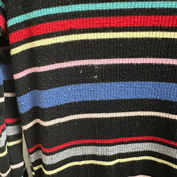 Striped Ribbed Dress - Picture 2 of 2